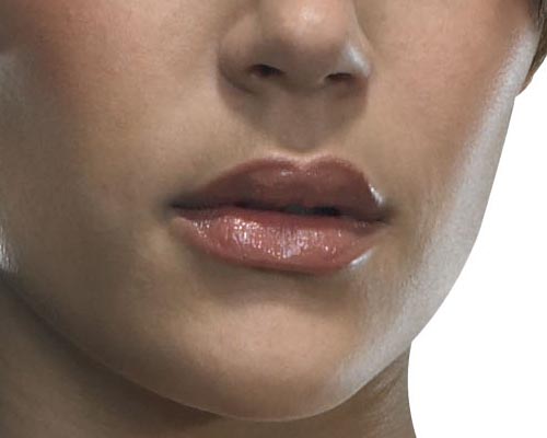 Karima Adebibe and her lifelike lips