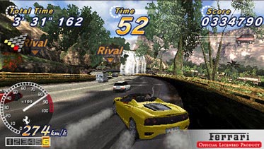 OutRun 2006 on PSP, which is probably the one we'll be getting OutRun 2006 on PSP, which is probably the one we'll be getting