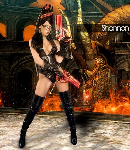 bayonetta cosplay playboy 1