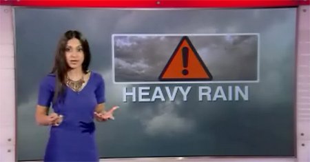 heavy rain